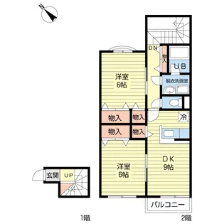 エスパシオTAMA壱番館【2階】の間取り