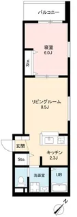 ワイゼア【4階】の間取り