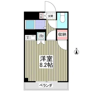 エスポワールトミタ【2階】の間取り
