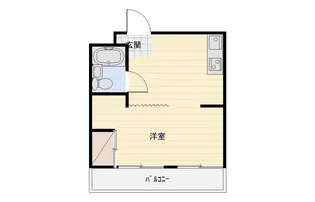 御前谷ハイツ【3階】の間取り