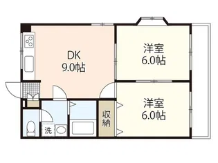 グレーストミ21【2階】の間取り