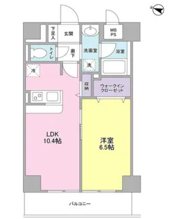 レヴォ【5階】の間取り