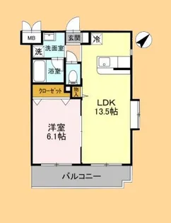 リラッサーレ II【1階】の間取り