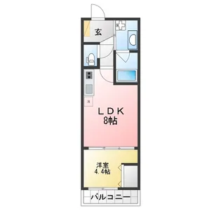 Freedom M【1階】の間取り