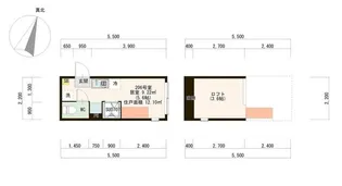 エディフィッシオ小竹向原 階段下物置 独洗 IoT 100有【2階】の間取り