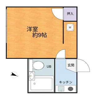 キャビン西新井宿【1階】の間取り