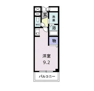 ランブラン【3階】の間取り