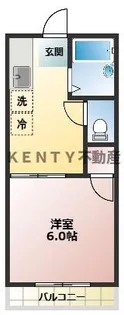タウンハウス・ツクモ【2階】の間取り