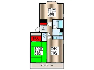 エムハイツ【3階】の間取り