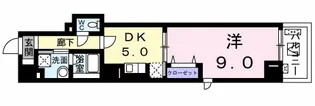 ミッド ヴィラ レジデンス【4階】の間取り