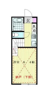シンシアII【2階】の間取り