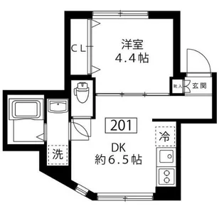 FACTORY NAKAMEGURO【3階】の間取り