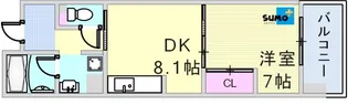 明泉寺シティコート【4階】の間取り