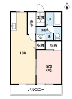 リトルハイム【2階】の間取り