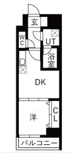 OAKLANCE森下II【14階】の間取り