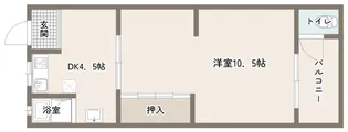 あまそらハイム【2階】の間取り
