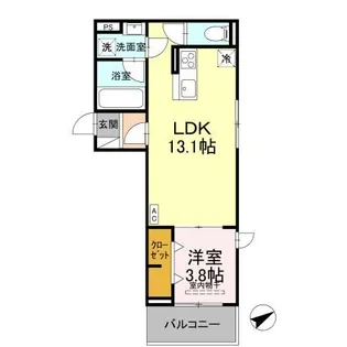 Casa Molti【3階】の間取り