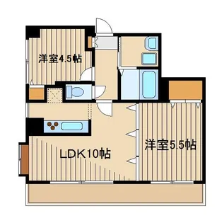 アイプレイス上鷺宮II【6階】の間取り