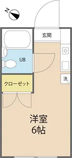 シティハイム92【1階】の間取り