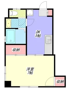 サンロイヤル【3階】の間取り