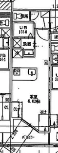 CLUB ORIENT No.103【6階】の間取り