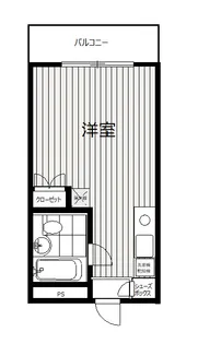 プロスパー八王子【4階】の間取り