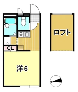 オリージャ【1階】の間取り
