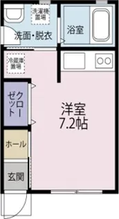Spazio津田沼I【1階】の間取り