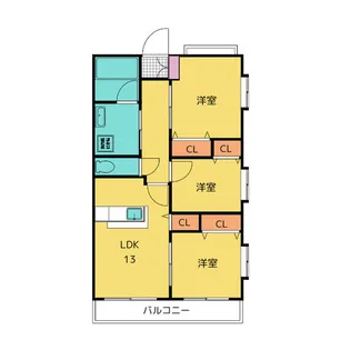 リューレント・RII【2階】の間取り