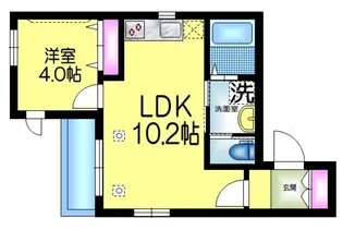 フロレゾン【3階】の間取り