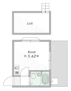 Spark高円寺【1階】の間取り