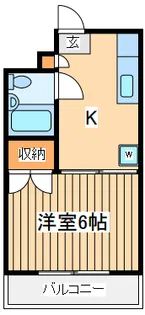 ミモザハイム【2階】の間取り