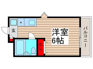 シルフィード西船橋【2階】の間取り