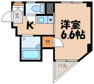 パルコーポ大須【2階】の間取り