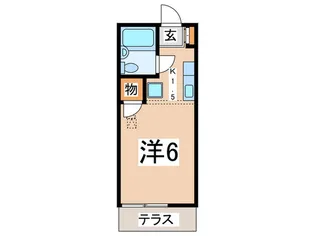 メゾンド追浜【1階】の間取り