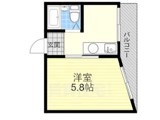 ハイツローレル【3階】の間取り
