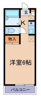 レジデンス八島【2階】の間取り