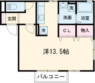 セジュールシーダ【1階】の間取り