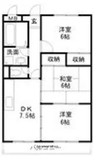 タウンズイノウエ【3階】の間取り