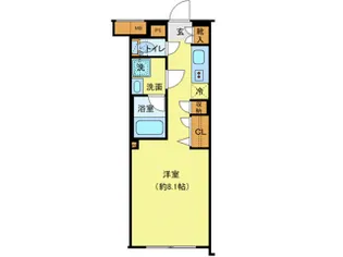 プレール・ドゥーク中野上高田【3階】の間取り
