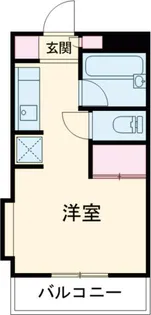 エクセルシオール高砂【6階】の間取り