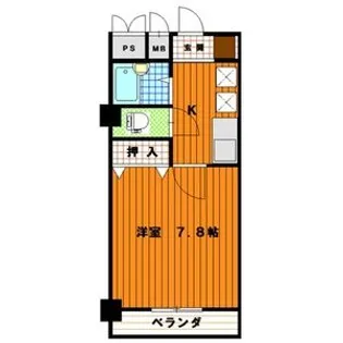 ステラハウスこめがふくろ【3階】の間取り