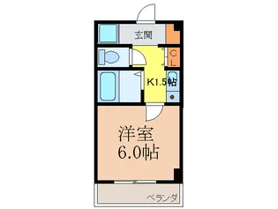 ラ・レジダンス・ド・江坂【3階】の間取り