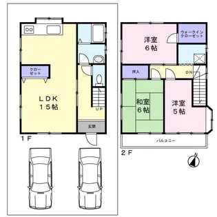 千葉県茂原市大芝【一戸建】の間取り