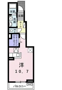 シェルドミール【1階】の間取り