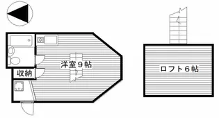 シェルタウン大胡【2階】の間取り
