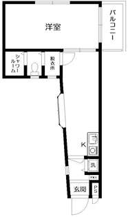 埼玉県川口市飯塚1【マンション】の間取り