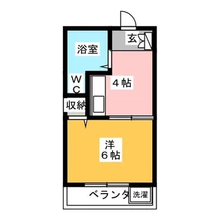 森永ハイツ【4階】の間取り