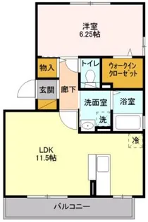 神奈川県小田原市南鴨宮2【アパート】の間取り