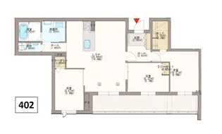 ムライチ・ガーデンテラス【4階】の間取り
